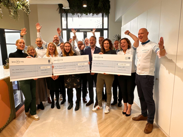 Cycling Tour De Searcys raises over £22,000 for charity