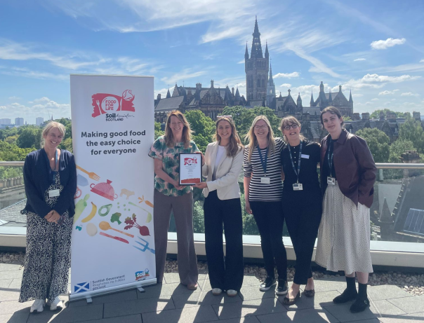 University of Glasgow achieves Food for Life accolade for serving sustainable meals University of Glasgow achieves Food for Life accolade for serving sustainable meals