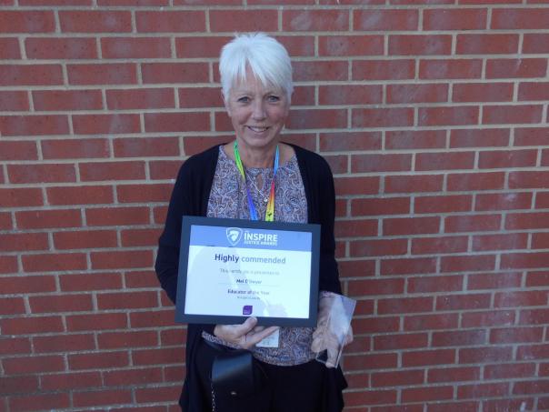 Prison catering tutor wins national accolade for supporting prisoners   
