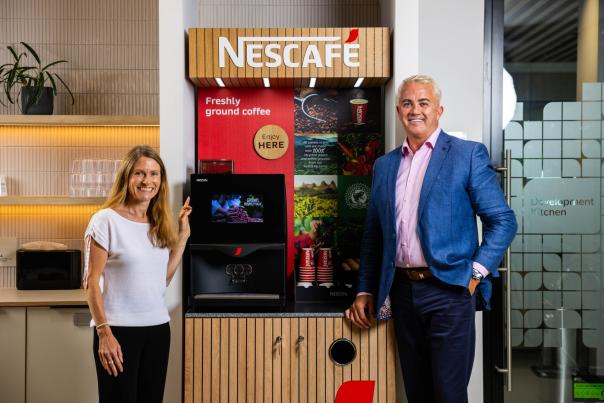 Nestlé Professional creates sustainable NESCAFÉ self-serve units