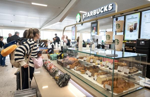 Travel caterer SSP opens fist airside Starbucks at Edinburgh Airport Travel caterer SSP opens fist airside Starbucks at Edinburgh Airport