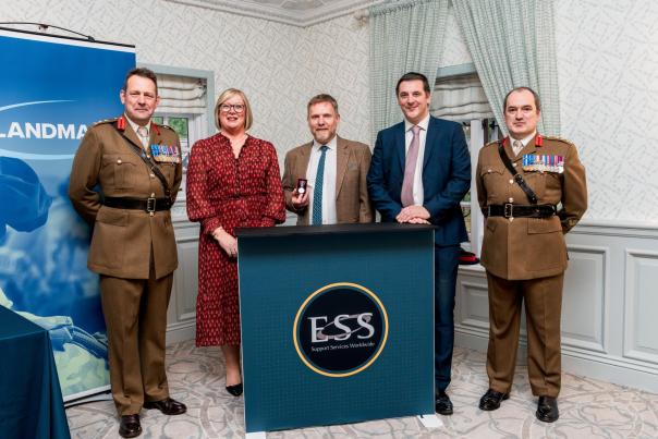 ESS Defence team members receive Coronation medals ESS Defence team members receive Coronation medals