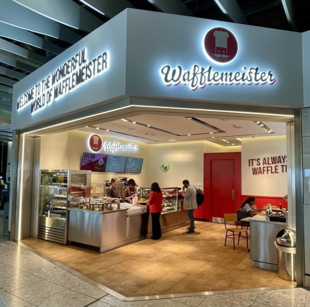 Wafflemeister launches first airport site at Heathrow Terminal 4