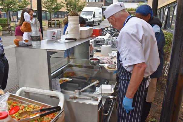 Rieber Varithek front cooking station