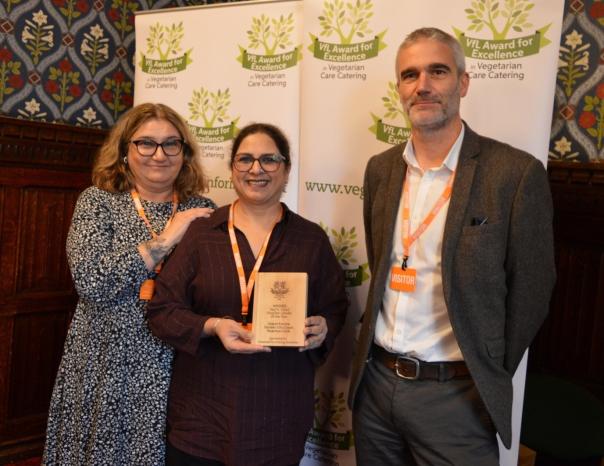Vegetarian for Life celebrates catering excellence at awards ceremony 