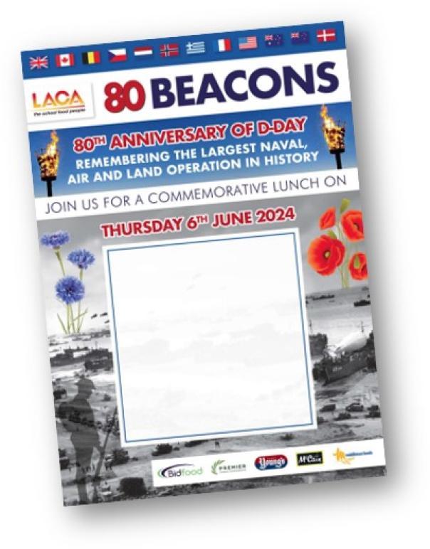 LACA creates free 80th anniversary D-Day resources for school caterers