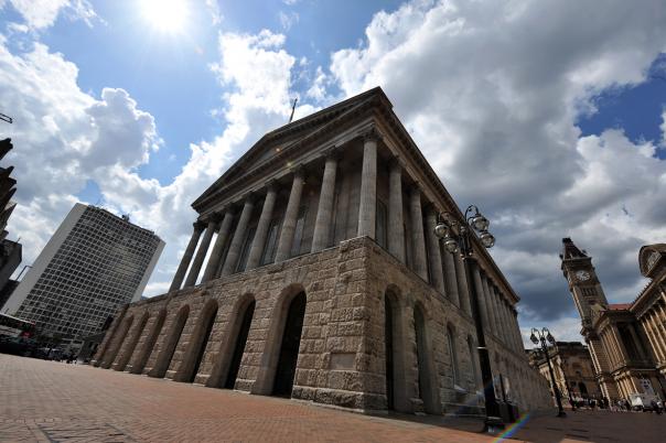 Birmingham Town Hall: Photo by Adam Fradgley