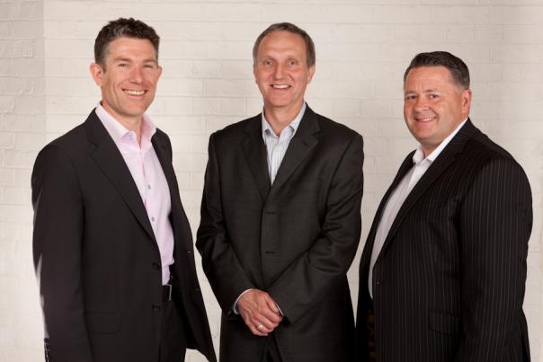Co-owners Phil Roker, Clive Hetherington, and Mark Philpott Vacherin reports turnover rise of 8.8%