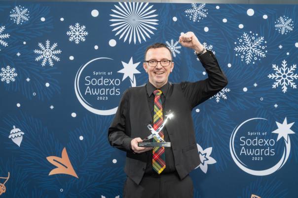 Stuart Rose, Sodexo executive chef at the Scottish Parliament