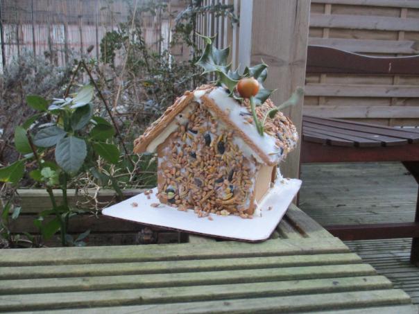 The winning gingerbread house