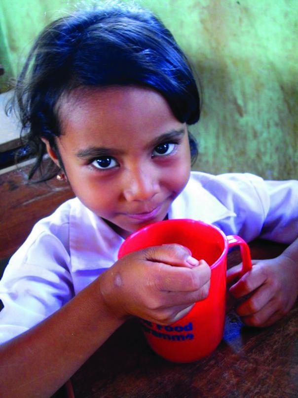 Unilever is helping feed school children in Indonesia
