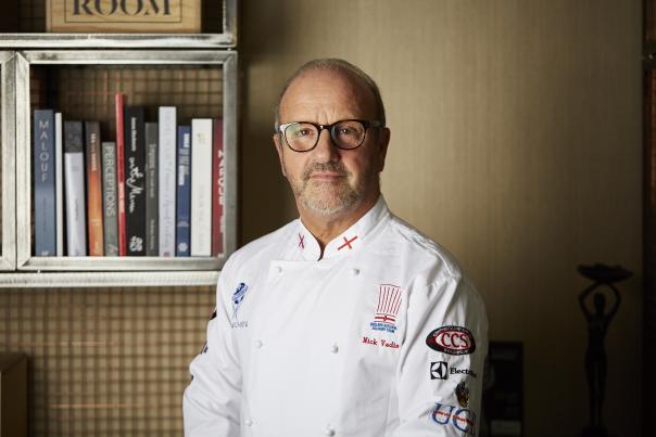 Nick Vadis, culinary director at Compass Group UK & Ireland Compass celebrates Chef Appreciation Week