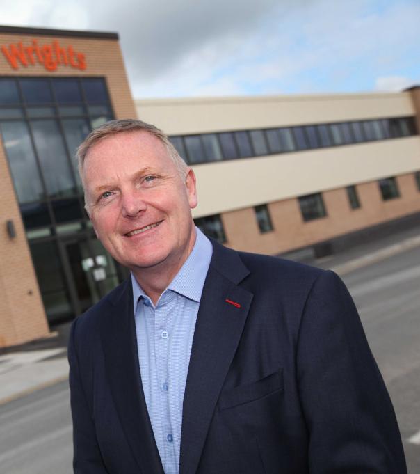 Chief executive, Peter Wright