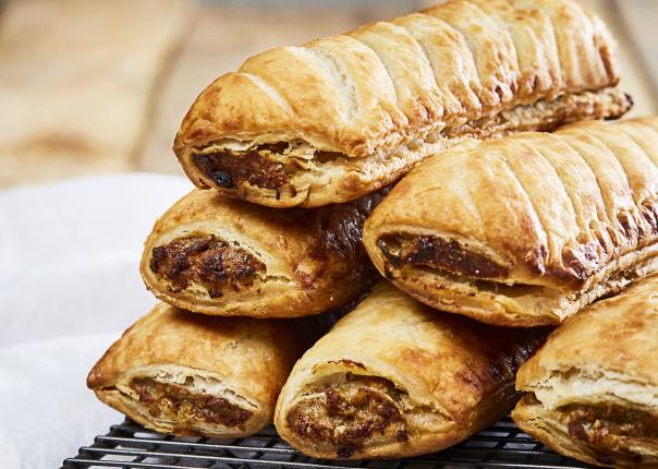 vegan sausage roll 