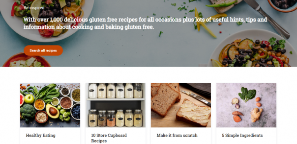 Coeliac Uk Releases Gluten Free Recipes Online Public Sector Catering