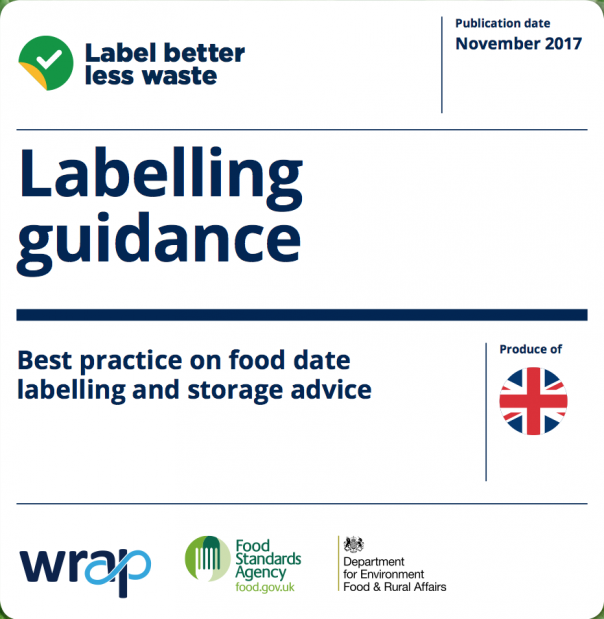 WRAP food labelling guidance