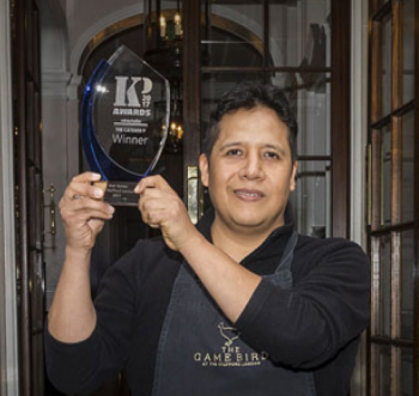 2017 winner, José Núnez, The Stafford (London)