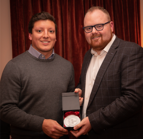 Alex Crawford (pictured left) with James Hacon, co-founder of Restaurant Marketer & Innovator