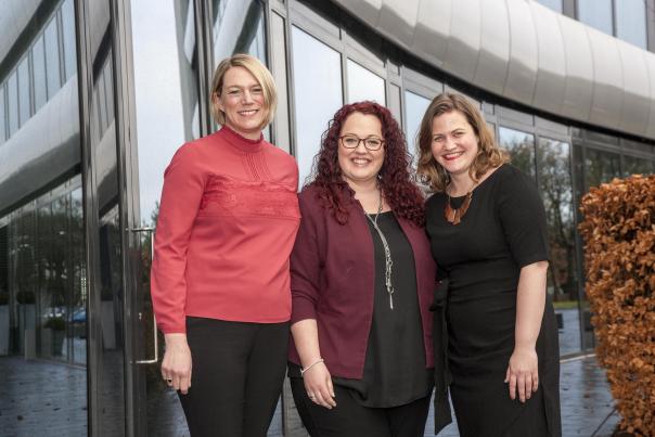 New regional sales managers (L-R) Kate Nicholl, Cecilia Lavin and Jacqui Page