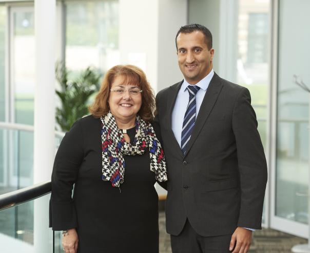 Sue Cawthray and Neel Radia The NACC appoints new national chair