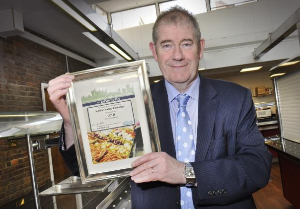 Bill Brogan, St John’s College conference and catering manager