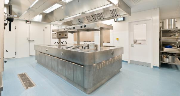 The brand new kitchen