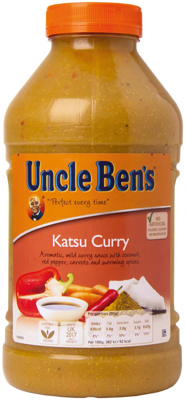 Uncle Ben’s launches Katsu Curry sauce Public Sector Catering