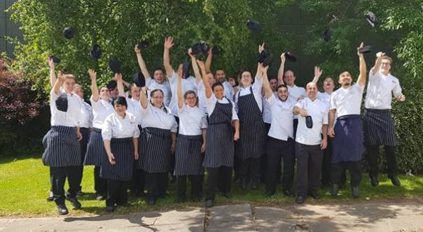 Contract caterers Elior celebrates 24 Chef School graduates  