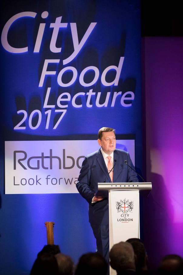 Professor calls for new approach to food at City Food Lecture 2017 Professor calls for different approach to food at City Food Lecture 2017