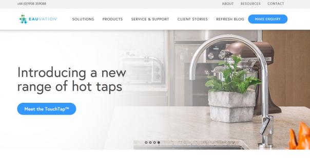 Water ‘innovator’ EauVation launches interactive website and brochure