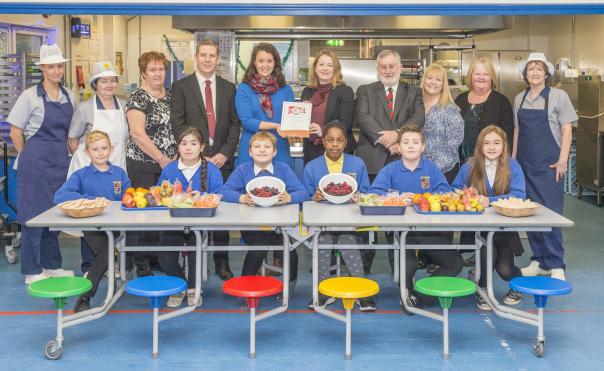 West Lothian Council celebrates Food for Life Served Here bronze accreditation Scottish Council increases locally sourced meat in school meals