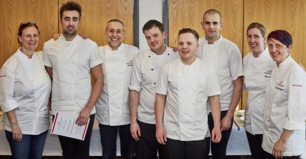 Regional finalists with judges